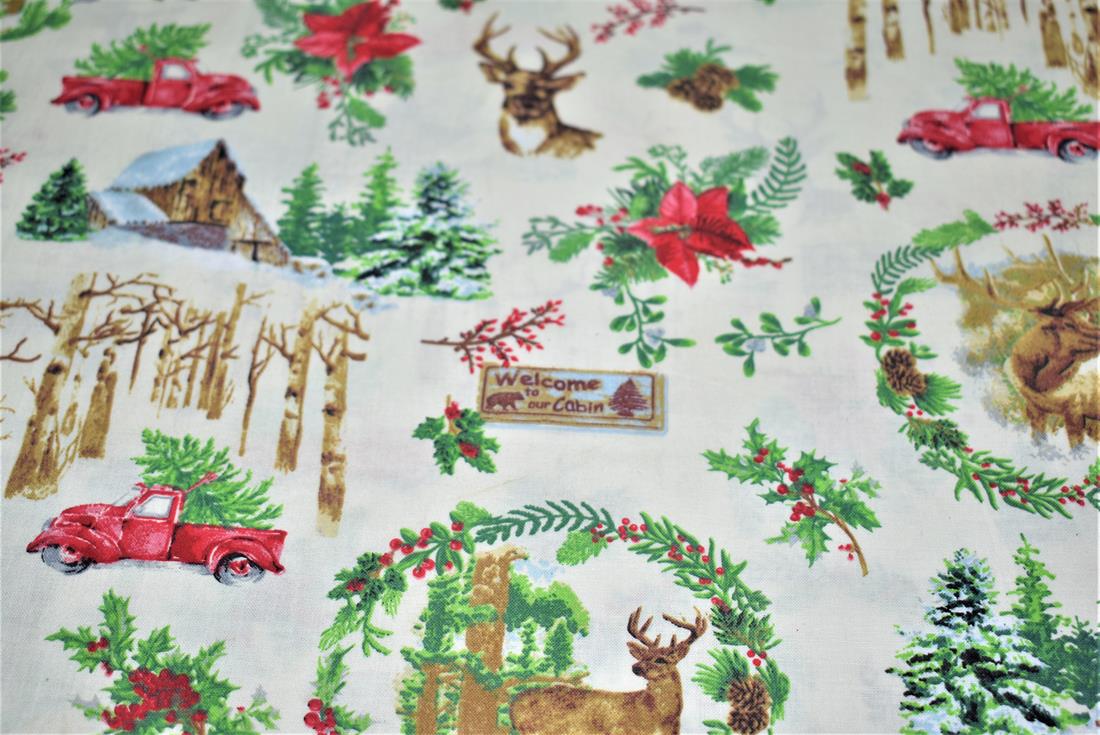 Christmas 100% Cotton Fabric - image 4