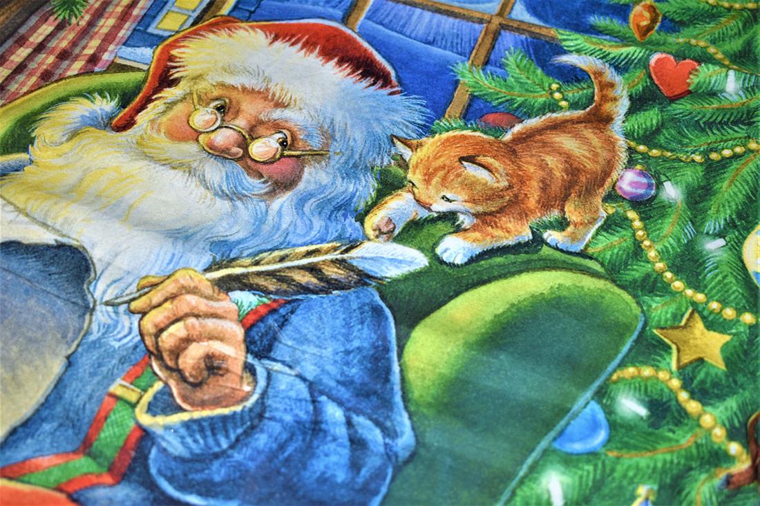 Panel Christmas 100% Cotton Fabric - image 1