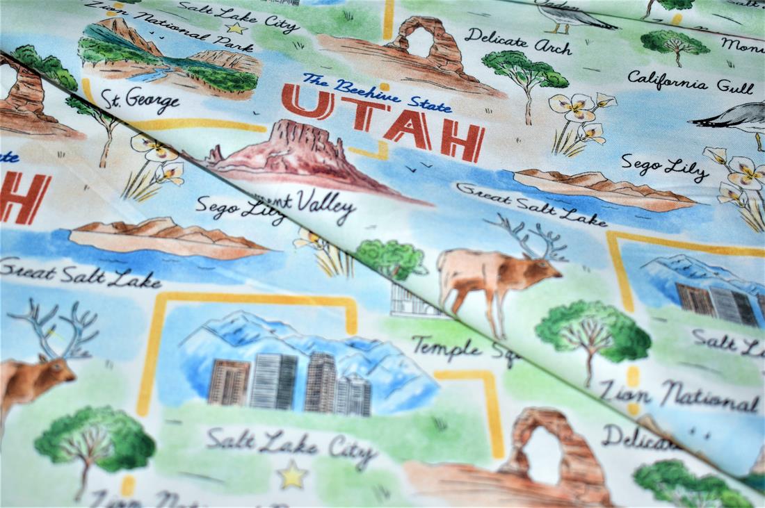 Printed 100% Cotton Fabric - image 1
