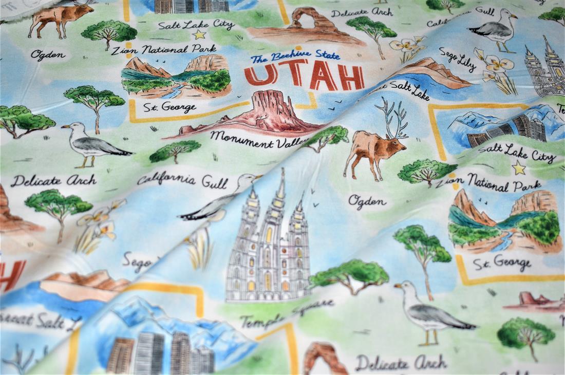 Printed 100% Cotton Fabric - image 2