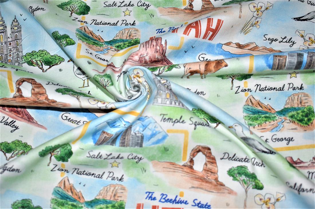 Printed 100% Cotton Fabric - image 6