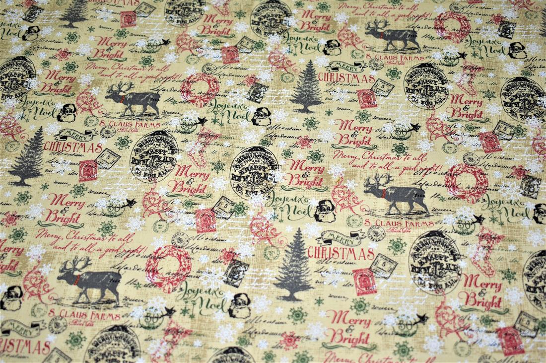 Christmas 100% Cotton Fabric