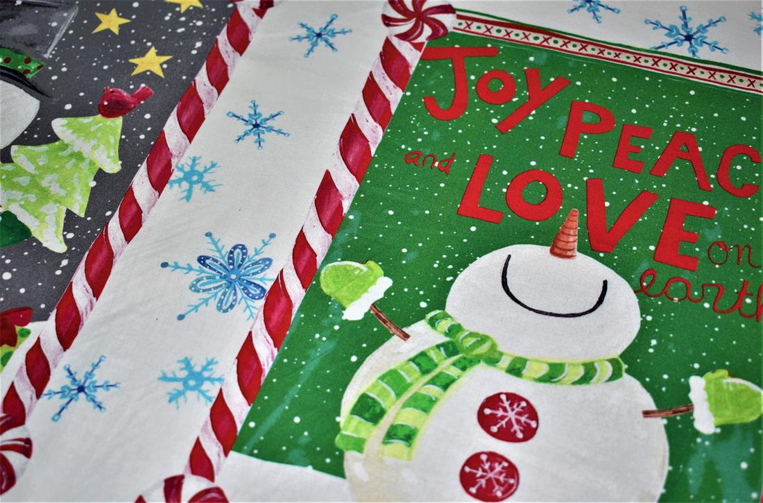 Christmas Panel- 100% Cotton Fabric
