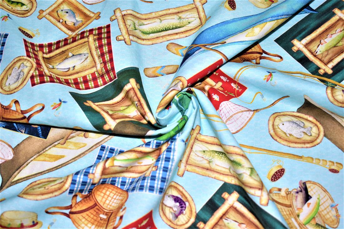 Printed 100% Cotton Fabric - image 6