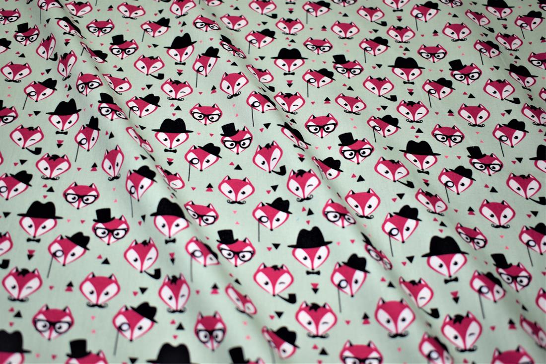 Fox Printed Cotton - image 2