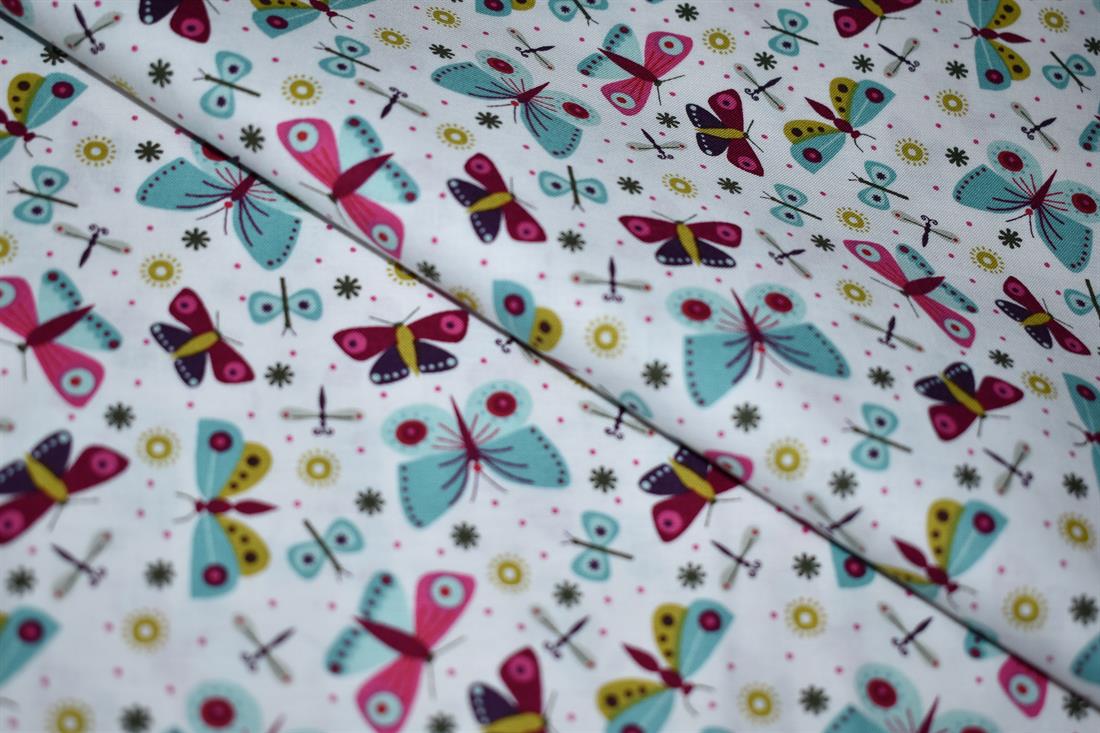 100% Cotton Fabric we are extremely excited to announce the launch of our fantastic new range of Rose & Hubble 60? digital cotton prints.
Printed and finished in Colne Lancashire, the heartland of the birthplace of cotton fabric manufacturing in England, these stunning designs are duty-free throughout Europe.
Produced using Oeko-Tex certified basecloth and Oeko-Tex and Reach certified inks these are ideal for a multitude of uses. Fabric is cut from the roll and multiple purchases will be cut in one continuous piece.
Please note colours may vary slightly due to different screen settings.
Width: 150cm / 60"