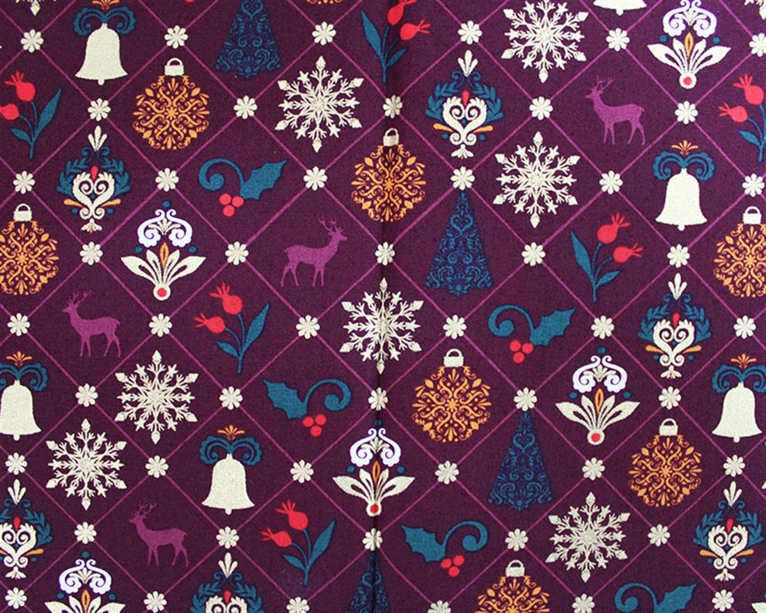 Bells  Contemporary Christmas Cotton