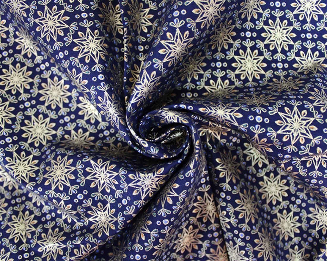 Art Deco Stars Christmas Cotton