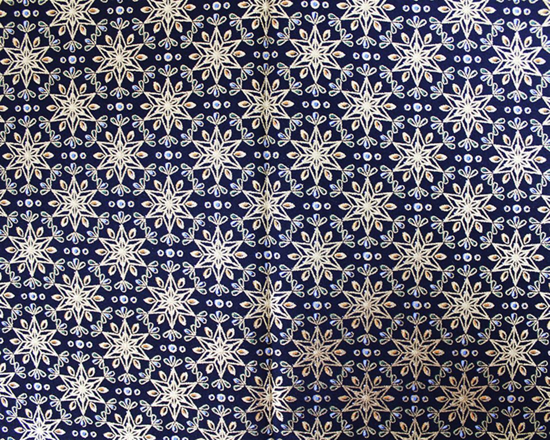 Art Deco Stars Christmas Cotton