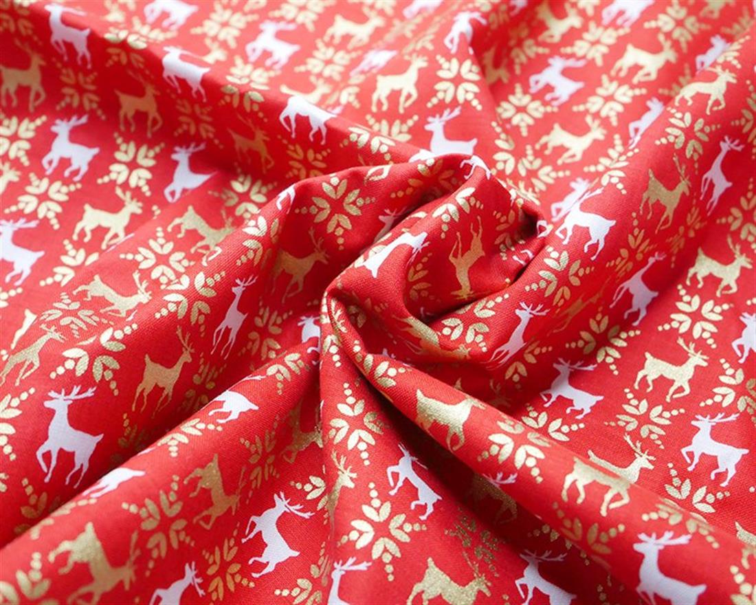 Reindeer Metallic Pattern