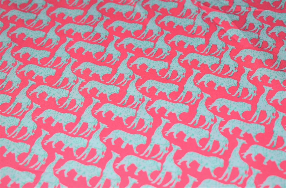 Tighers and Deer Print