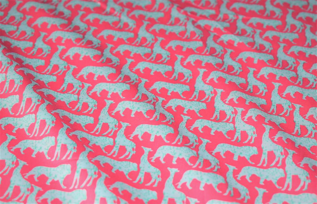 Tighers and Deer Print