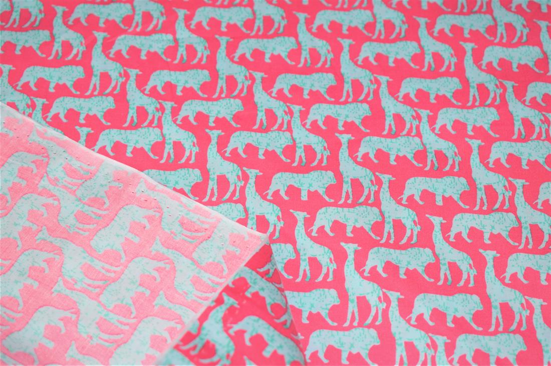 Tighers and Deer Print
