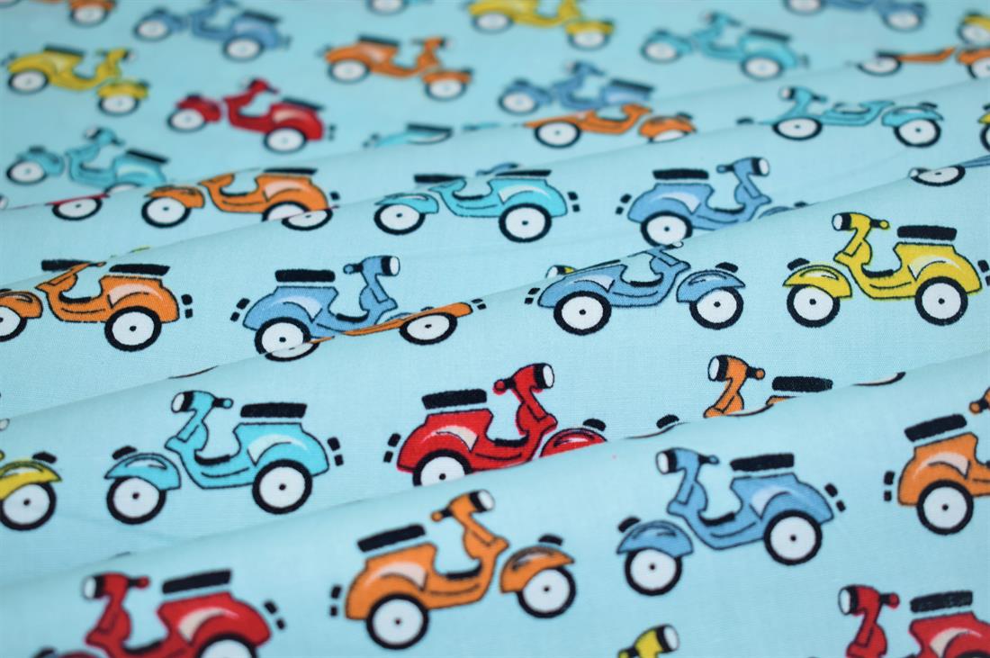 Scooters-Mopeds Print