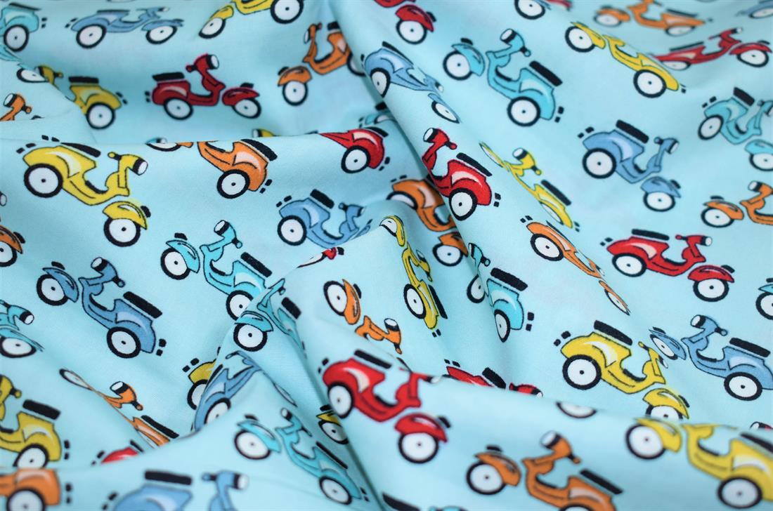 Scooters-Mopeds Print