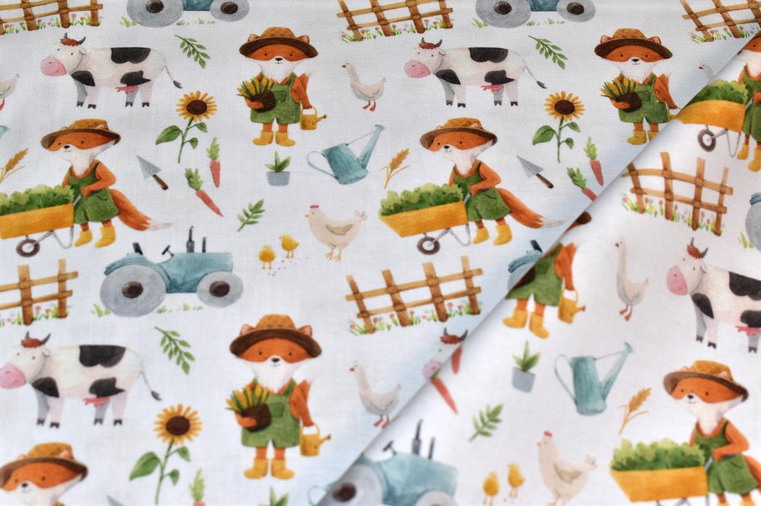 Little Johnny-  Premium Printed Craft 100% Cotton Print Cotton Fabric
This digital print fabric is ideal for dressmaking, quilting, patchwork, bunting, cushion-covers, and for other craft projects.
Width: 44"/ 112cm
Weight: 115gr/ m2
Composition: 100% Cotton
Washing Instructions: Max 30 degrees
Colours may slightly vary due to the lighting during the photo shooting or the monitor's display.