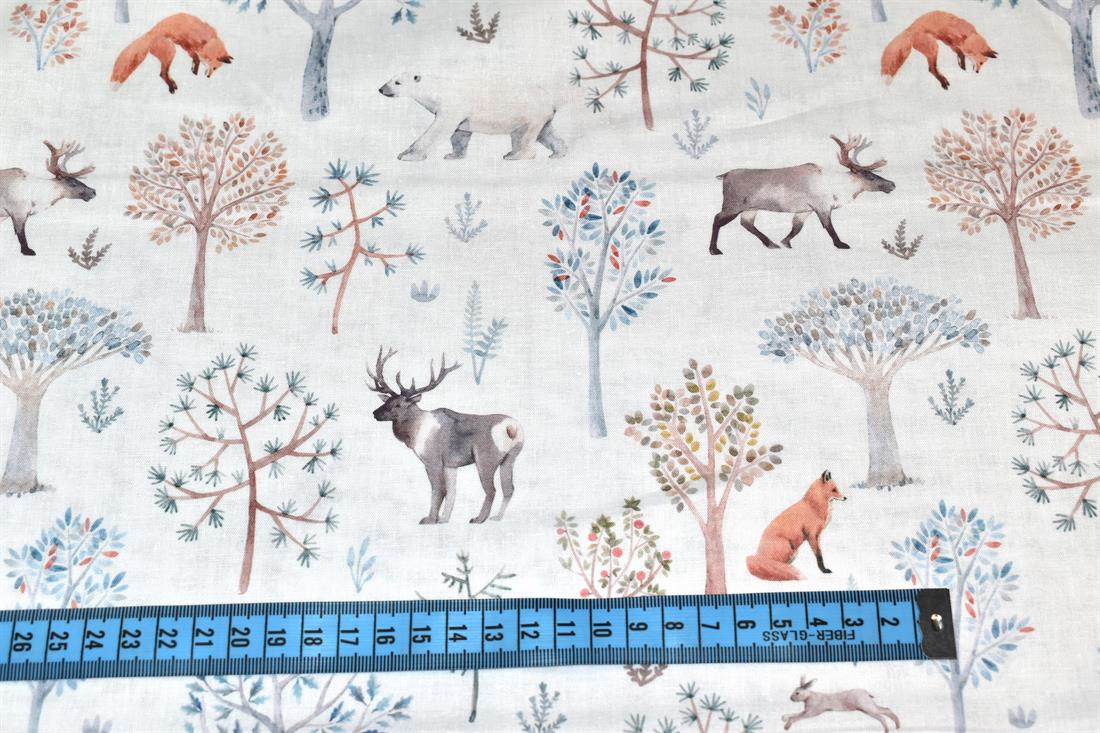 Premium Printed Craft 100% Cotton  Fabric
This digital print fabric is ideal for dressmaking, quilting, patchwork, bunting, cushion-covers, and for other craft projects.
Width: 54"/ 140cmWeight: 150gr/ m2Composition: 100% CottonWashing Instructions: Max 30 degrees
Colours may slightly vary due to the lighting during the photo shooting or the monitor's display.