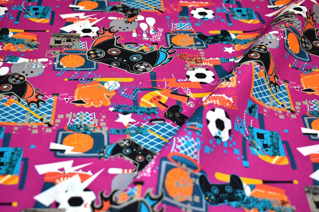 Premiume Printed Crafty Cottons 100% Cotton Fabric
This wonderful fabric is great for sewing kid's clothing, patchwork, quilting, bunting, bed sheets, pillow cases, cushion-covers, and for craft projects. 
Width: 44"/ 112cmWeight: 135gr/m2Composition: 100% CottonWashing: 30 degrees celsius
Colours may slightly vary due to the lighting during the photo shooting or the monitor's display.