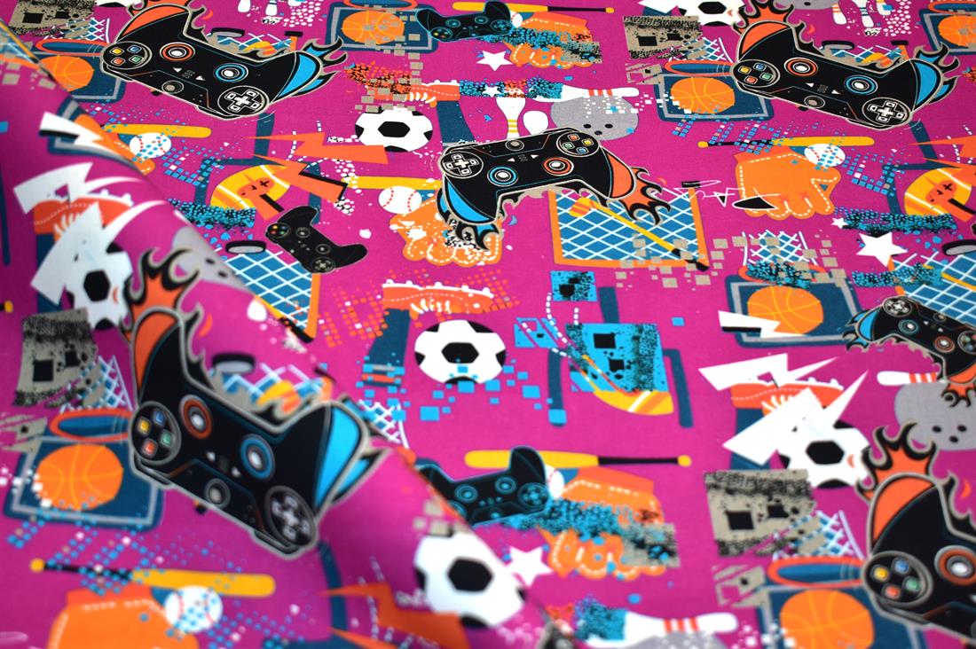 Premiume Printed Crafty Cottons 100% Cotton Fabric
This wonderful fabric is great for sewing kid's clothing, patchwork, quilting, bunting, bed sheets, pillow cases, cushion-covers, and for craft projects. 
Width: 44"/ 112cmWeight: 135gr/m2Composition: 100% CottonWashing: 30 degrees celsius
Colours may slightly vary due to the lighting during the photo shooting or the monitor's display.