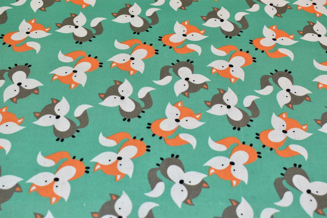 Premiume Printed Crafty Cottons 100% Cotton Fabric
This wonderful fabric is great for sewing kid's clothing, patchwork, quilting, bunting, bed sheets, pillow cases, cushion-covers, and for craft projects. 
Width: 44"/ 112cmWeight: 135gr/m2Composition: 100% CottonWashing: 30 degrees celsius
Colours may slightly vary due to the lighting during the photo shooting or the monitor's display.