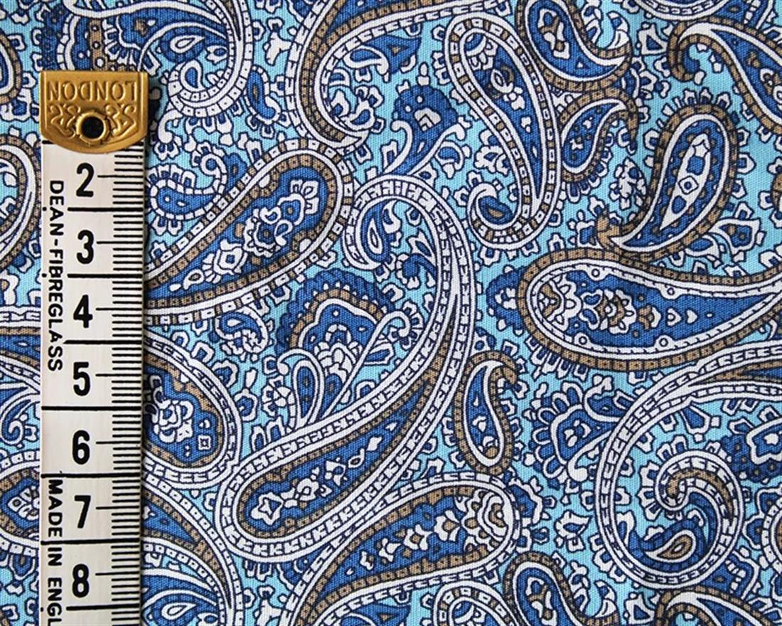 Cotton Poplin Paisley