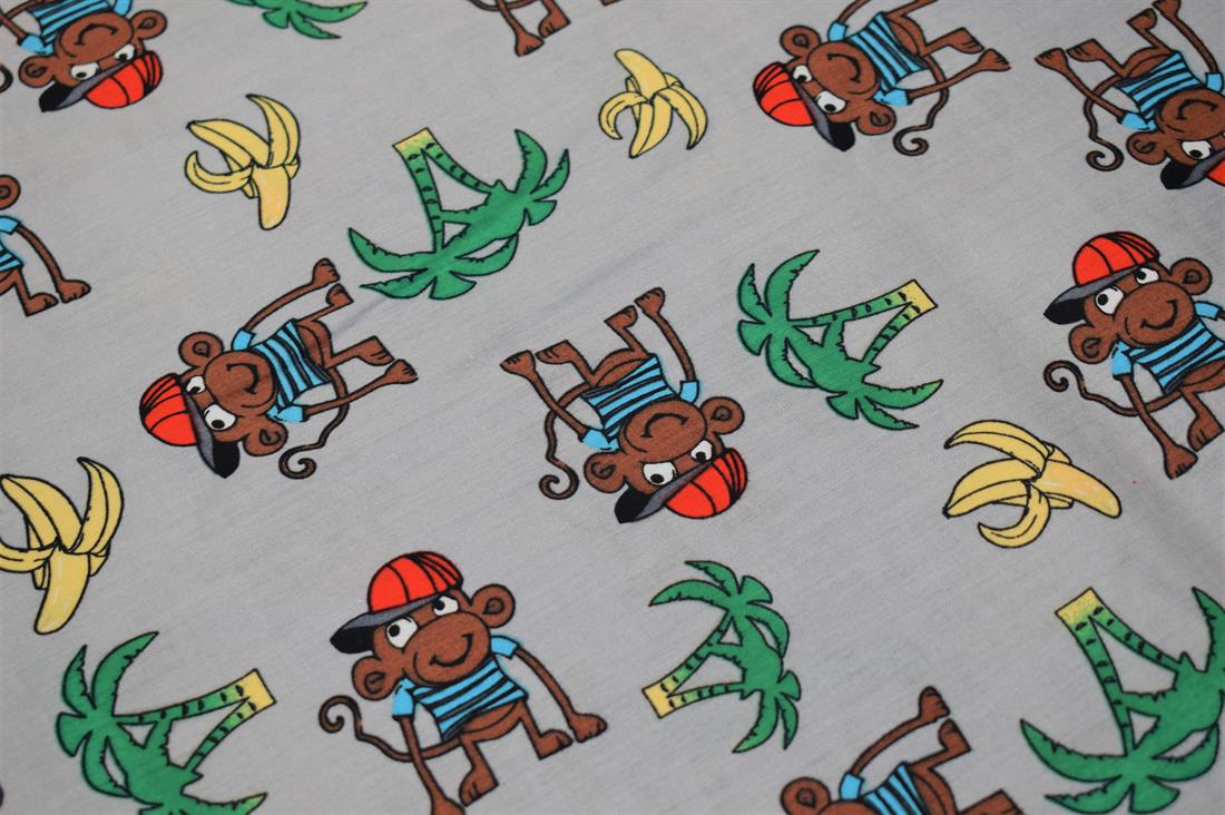 Monkey & Banana Print