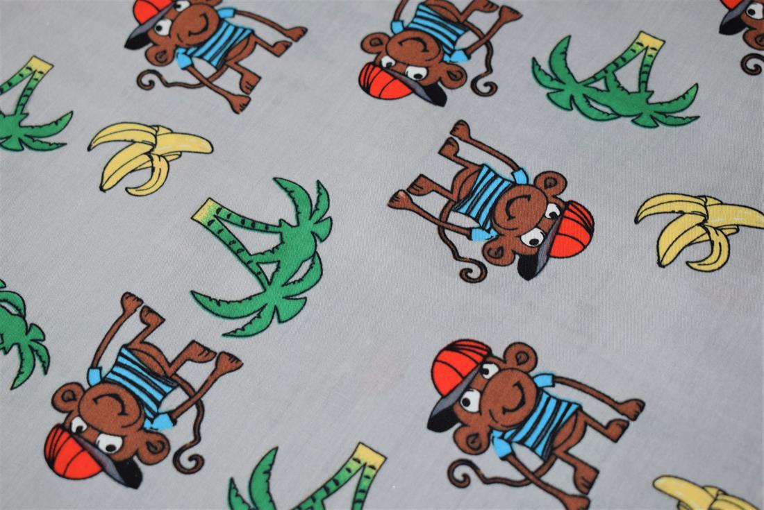 Monkey & Banana Print