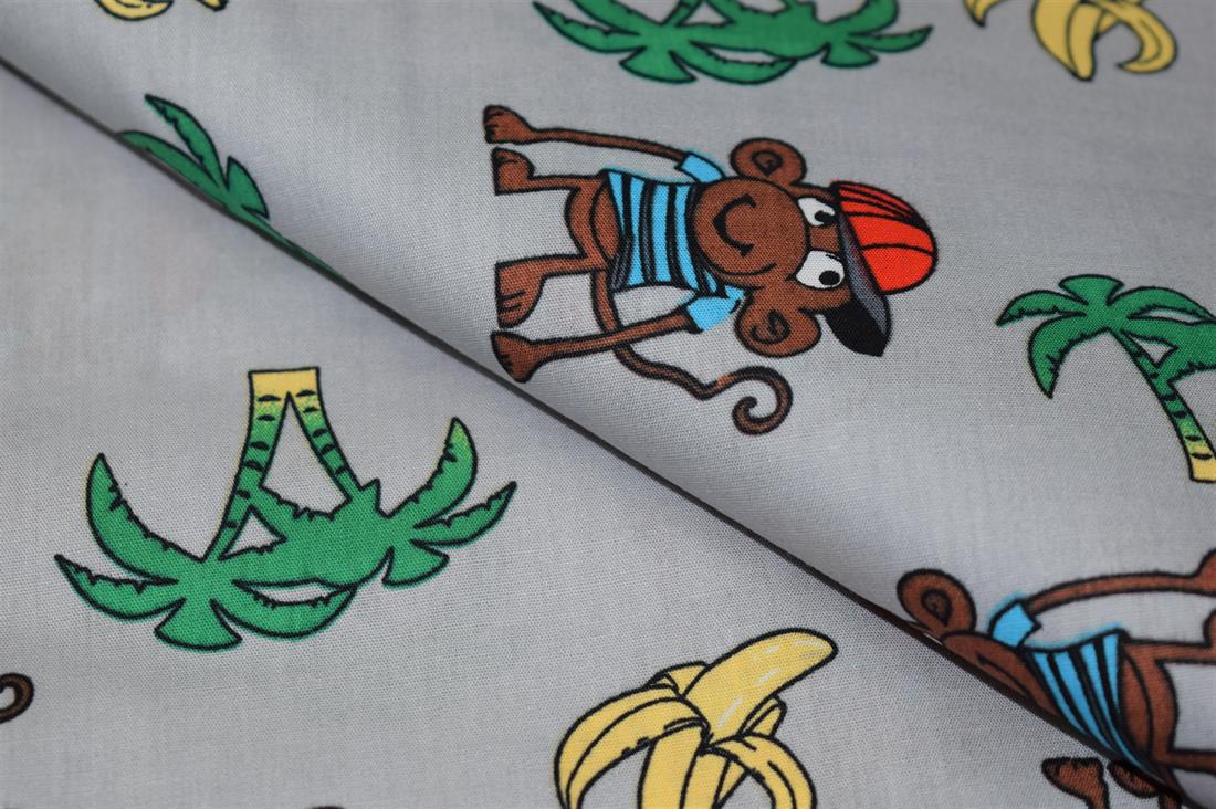 Monkey & Banana Print