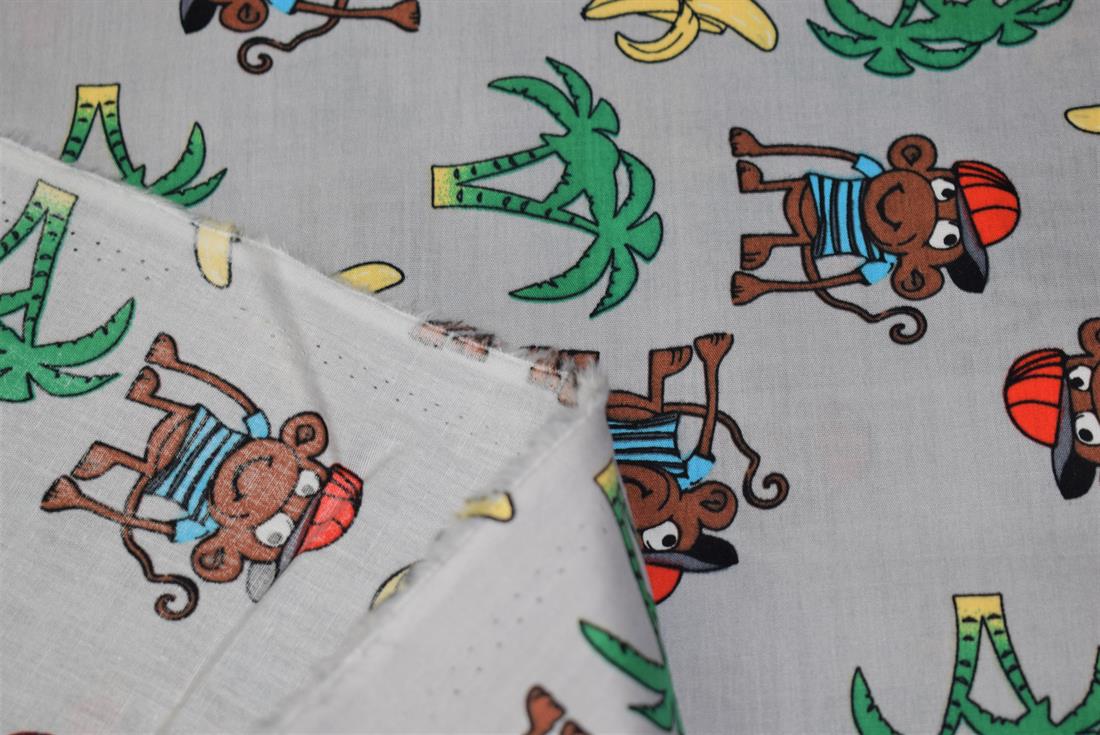 Monkey & Banana Print