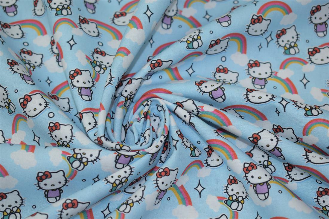 Kitty & Rainbow Print