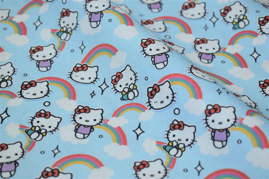 Kitty & Rainbow Print