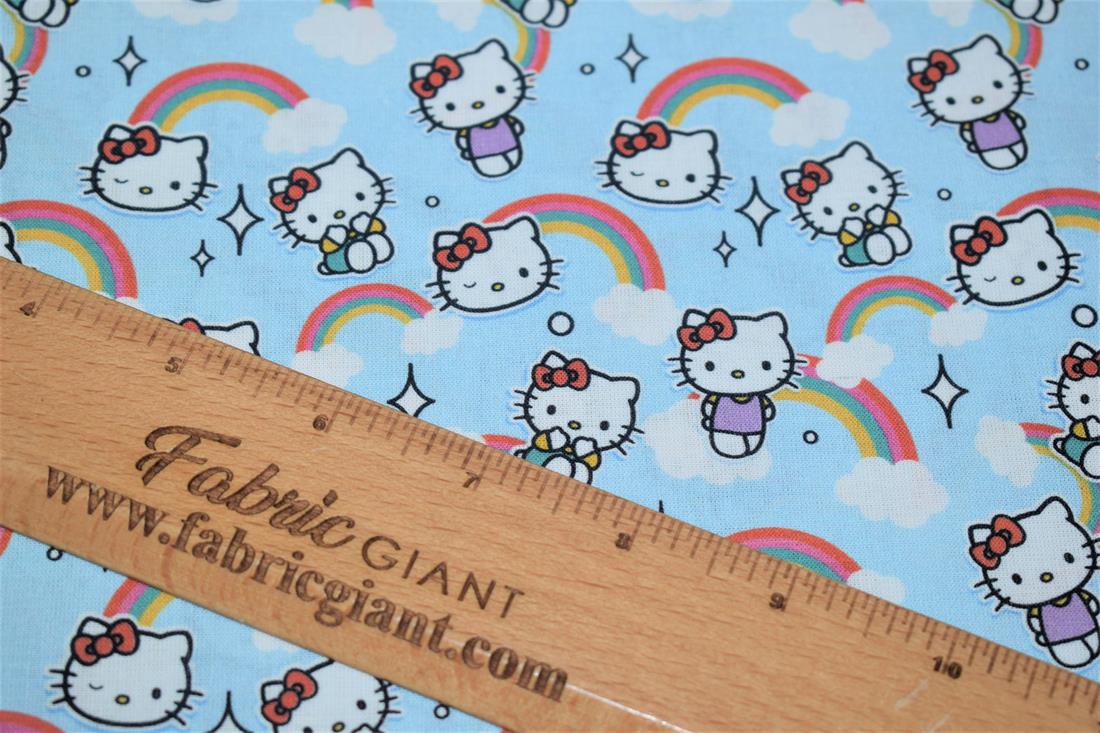 Kitty & Rainbow Print