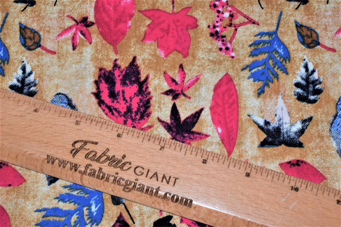 Flower & Leaves Print