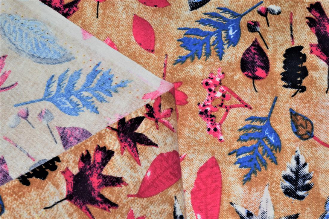 Flower & Leaves Print