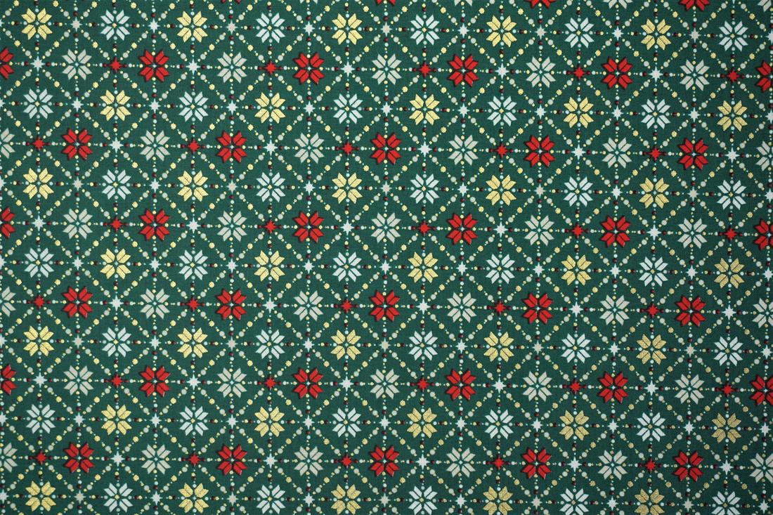 Xmas Snowflake Print