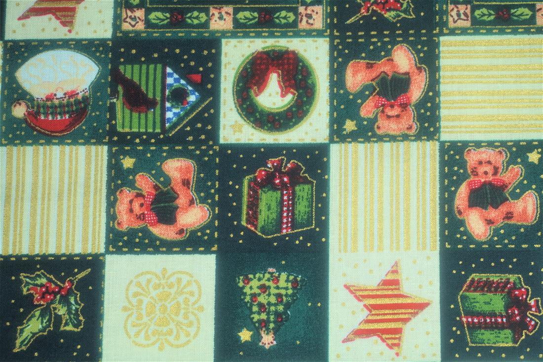Patchwork Holly Print
