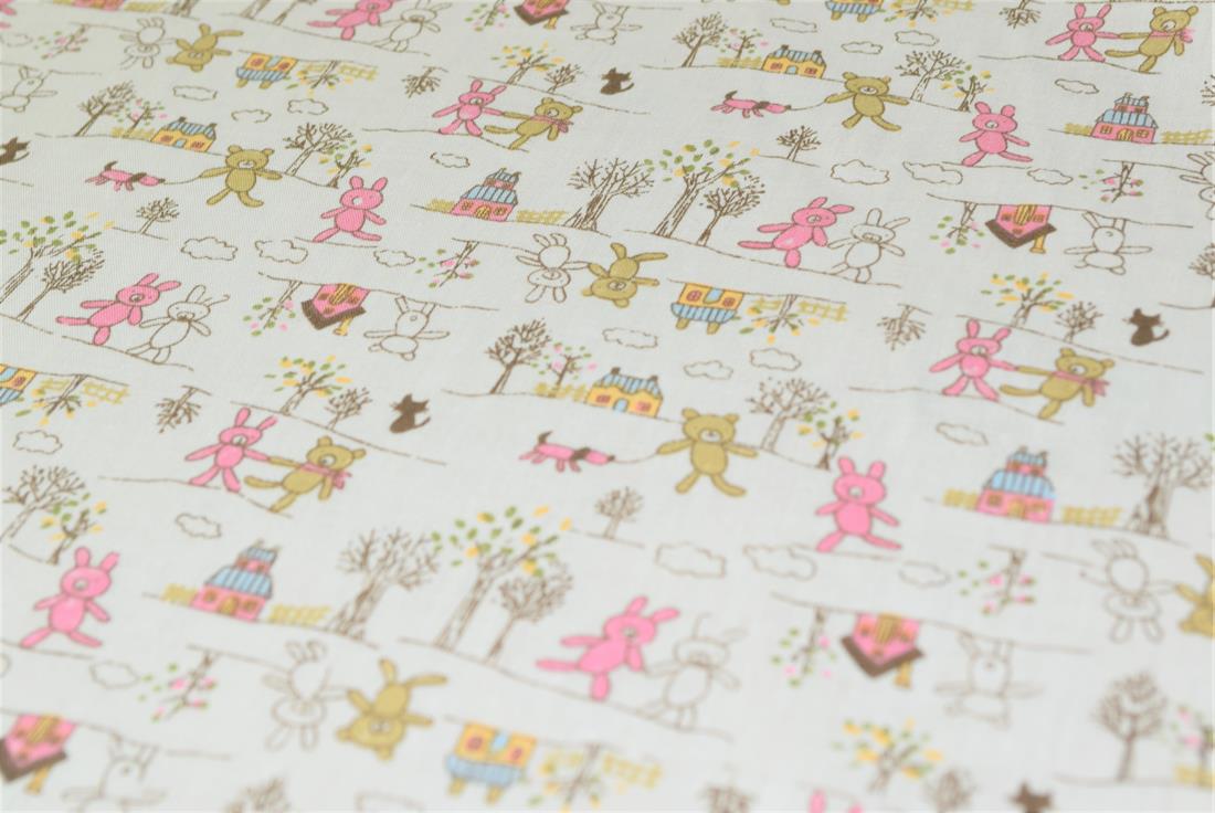 Teddy Bear & House Print - image 4