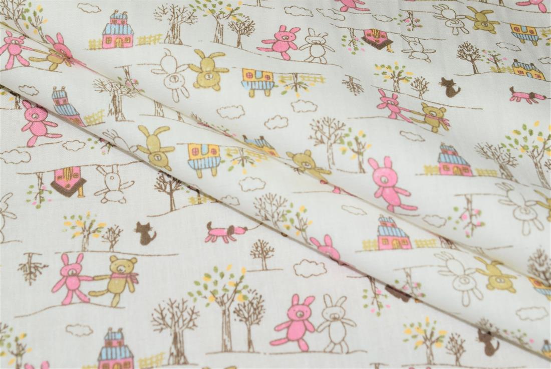 Teddy Bear & House Print - image 7