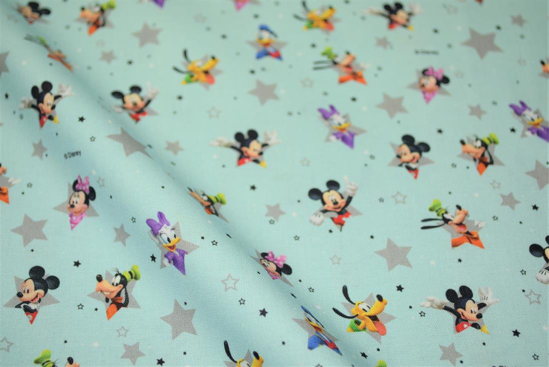 Micky Mouse Stars Print