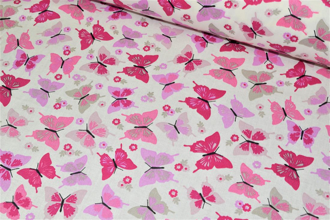 Butterflies 100% cotton - image 3