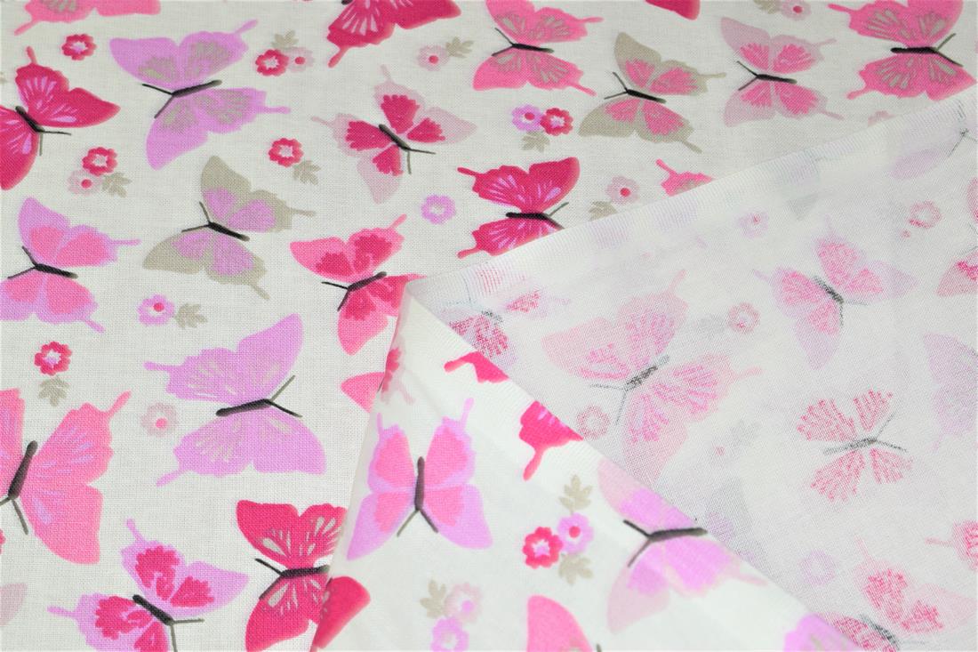 Butterflies 100% cotton - image 6