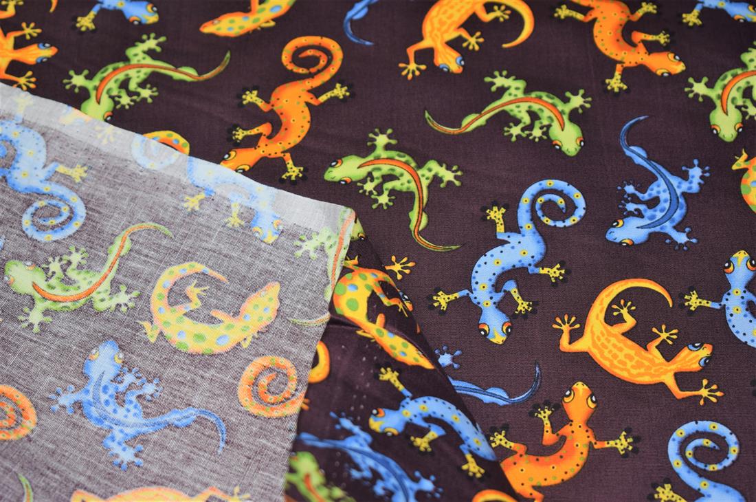 Gecko/Lizards Print