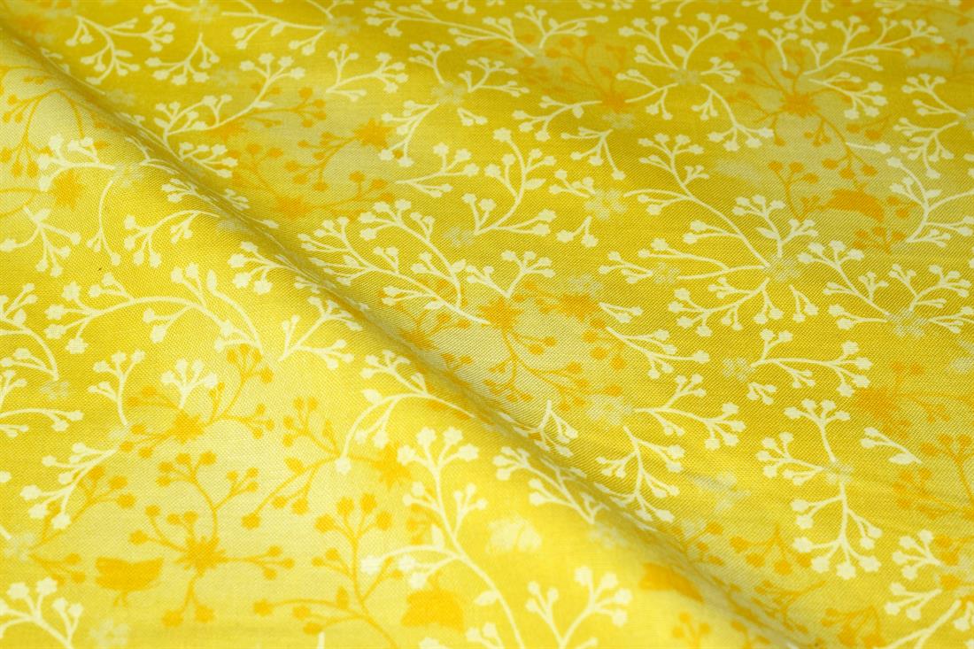 Premium 100% Cotton Quilting Craft Fabric,Flutter / Floral Print, 112cm Wide High Quality