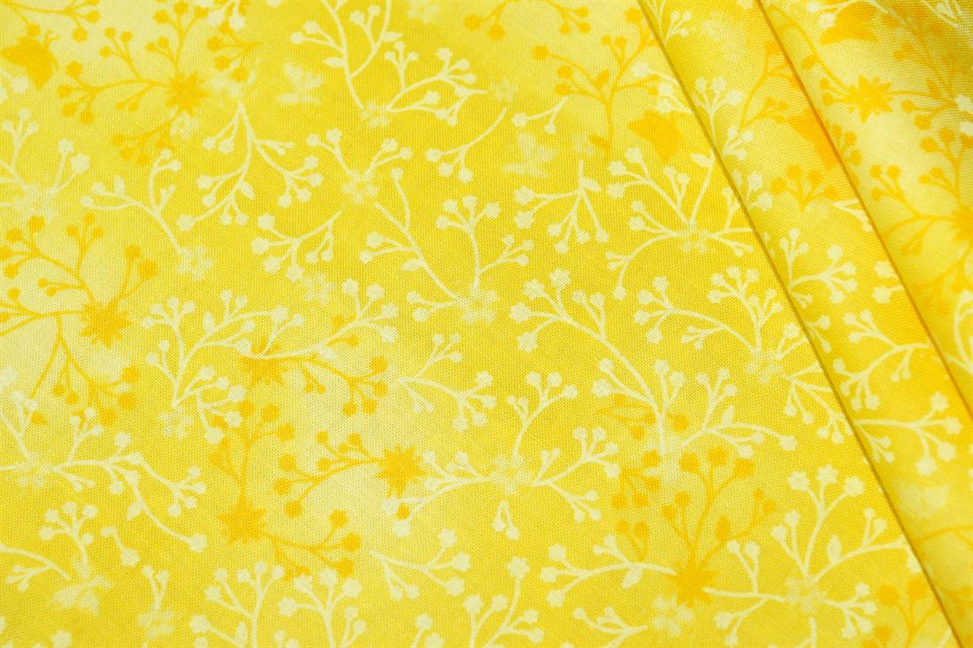 Premium 100% Cotton Quilting Craft Fabric,Flutter / Floral Print, 112cm Wide High Quality