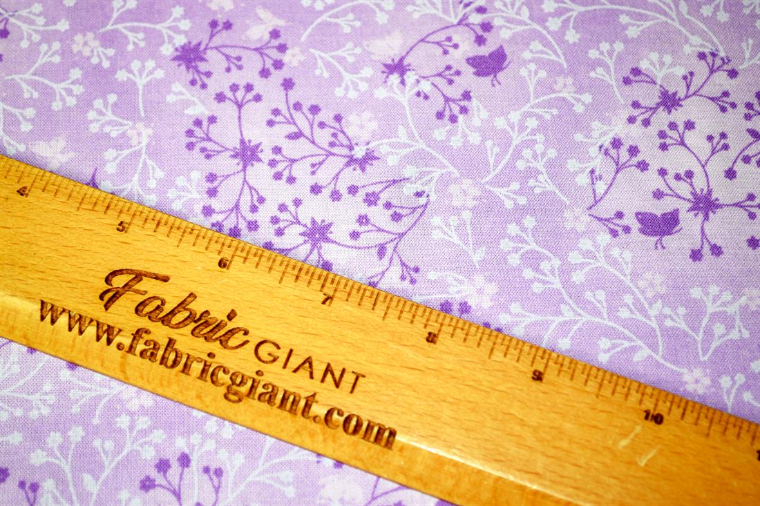 Premium 100% Cotton Quilting Craft Fabric,Flutter / Floral Print, 112cm Wide High Quality