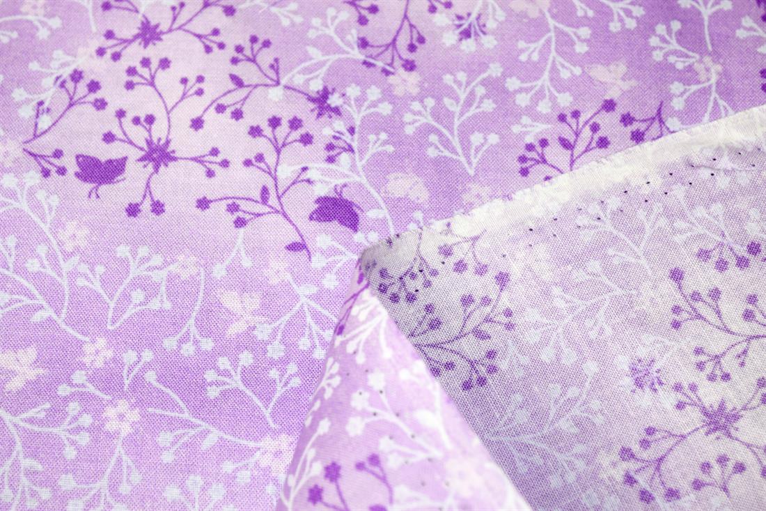 Premium 100% Cotton Quilting Craft Fabric,Flutter / Floral Print, 112cm Wide High Quality