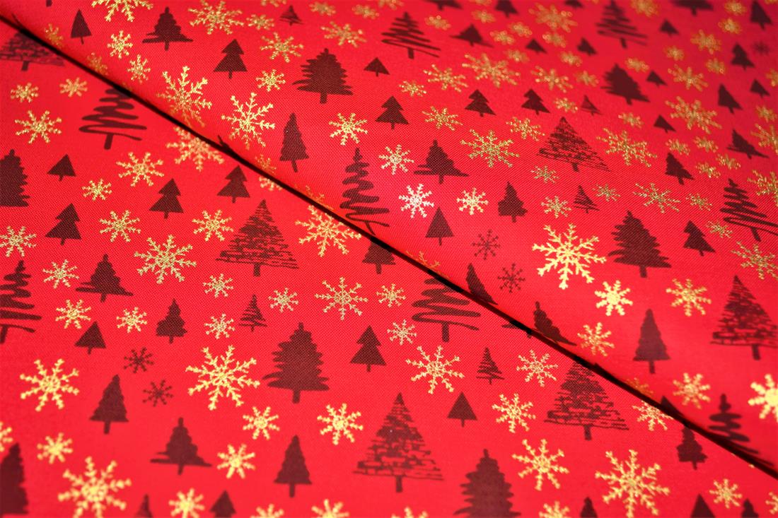 Printed Christmas fabric 100% cotton fabric, high quality, 137 cm wide