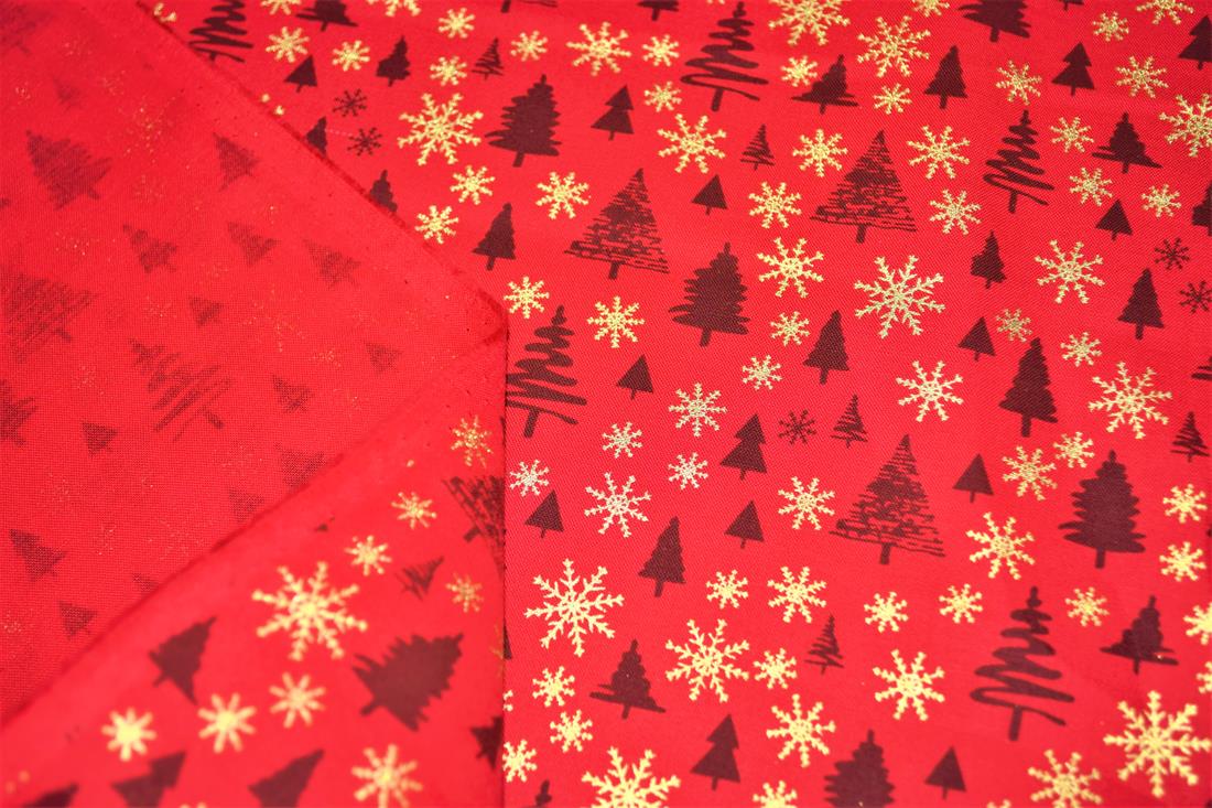 Printed Christmas fabric 100% cotton fabric, high quality, 137 cm wide