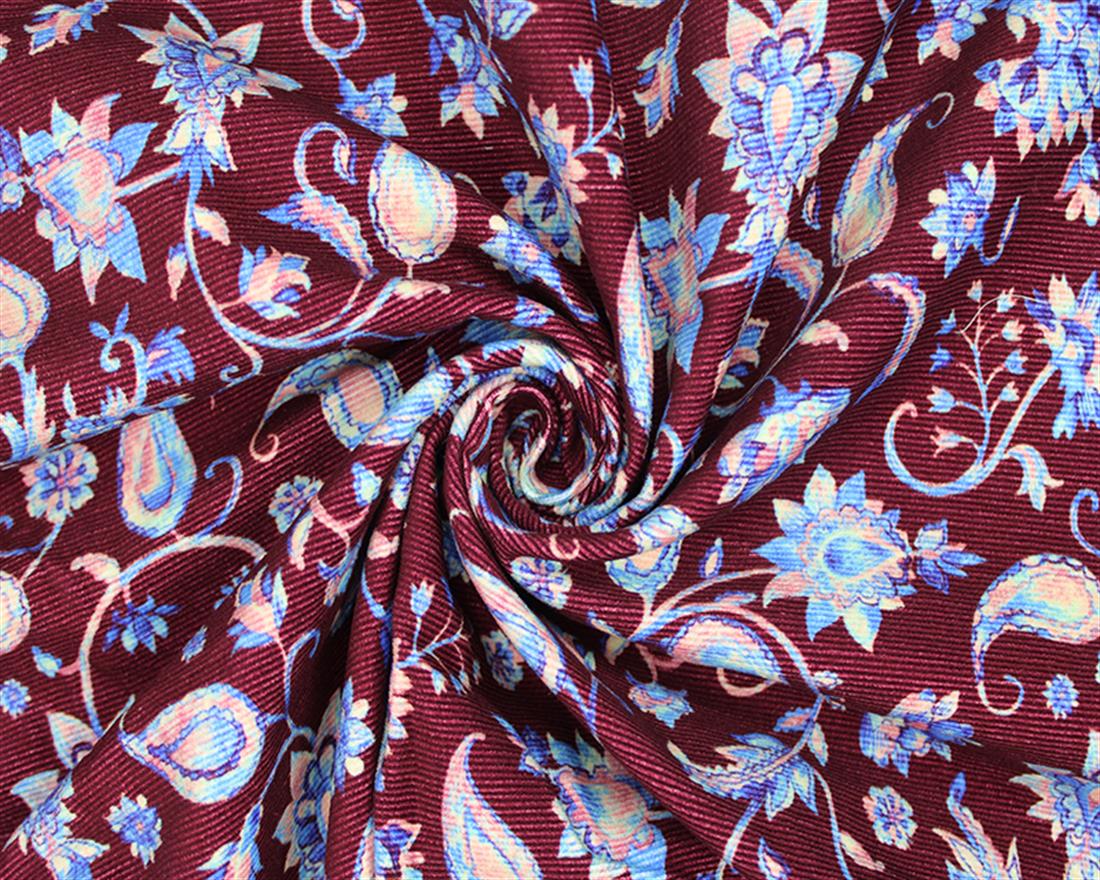 Little Johnny Watercolour Paisley Corduroy