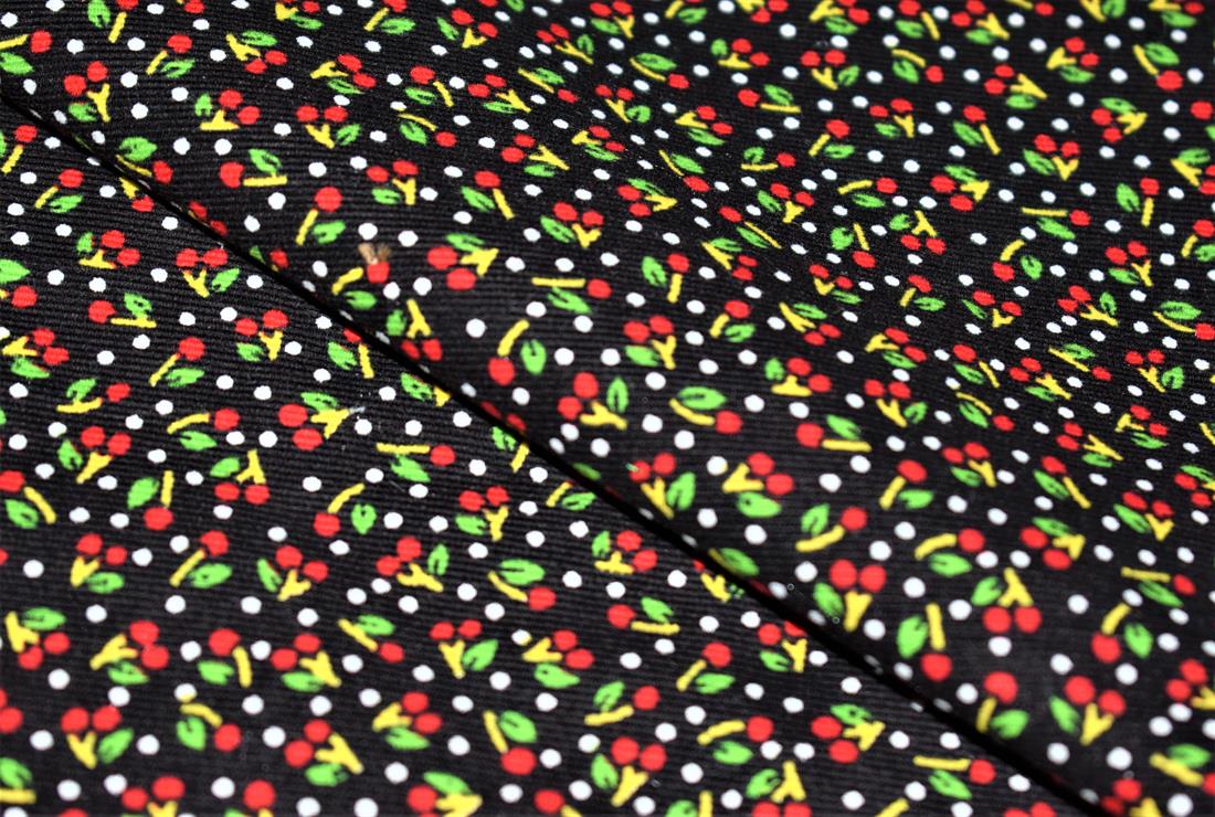 Spotty Ditsy Berries Cord - image 1